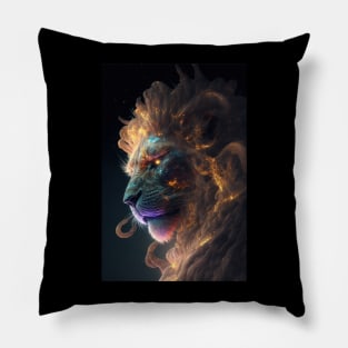 Lion fantasy art #2 Pillow