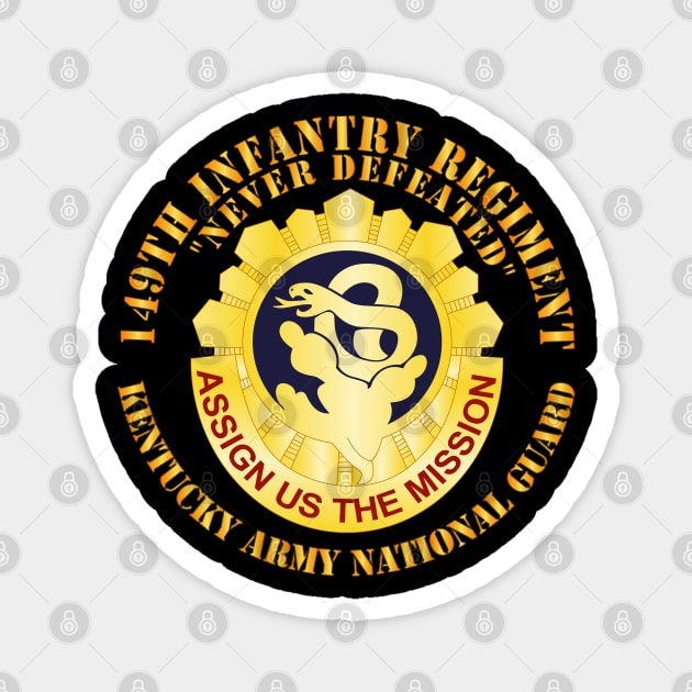 149th Infantry Regiment - KYARNG - DUI X 300 Magnet by twix123844