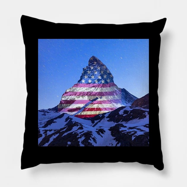 AMERICAN HIKING 2020 Pillow by JIMIDAY