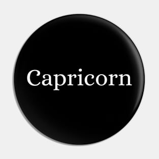 Capricorn Pin