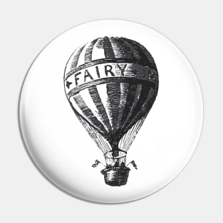 Hot Air Balloon Vintage Pin