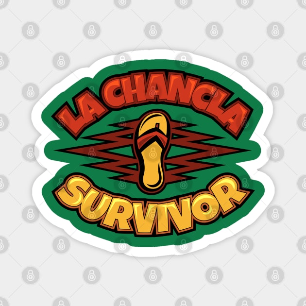 La Chancla Survivor Magnet by JWDesigns