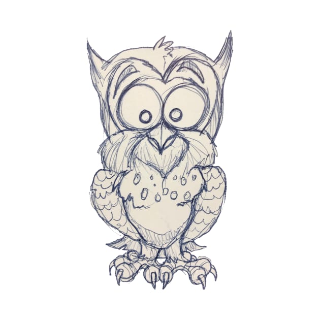 Owl by Wickedcartoons