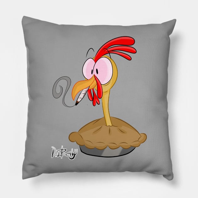 Chicken Pot Pie Pillow by D.J. Berry