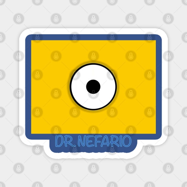 MINION USA DESPICABLE DR.NEFARIO Magnet by LuckYA