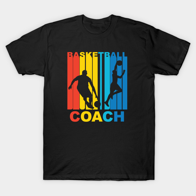 Vintage Basketball Coach Graphic Basketball Coach T Shirt