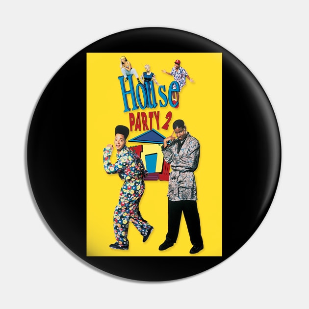 Kid 'N Play House Party 2 Movie Poster Pin by Artist Club