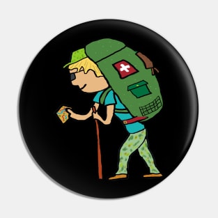 Backpacking Pin