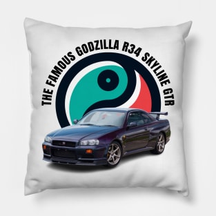 R34 GTR Pillow