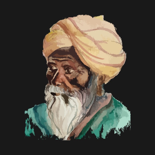 Old Man painting by HurdyGurdy