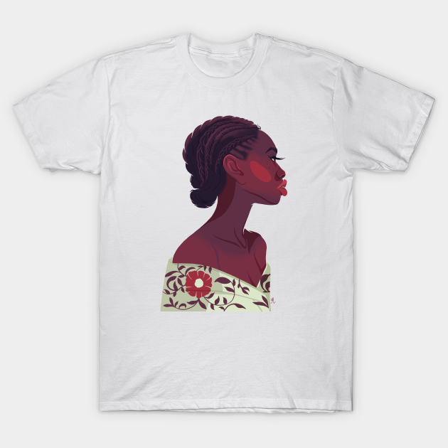 Violet Nights (No Background) - African American - T-Shirt