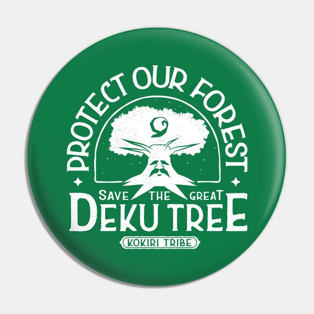 Protect Our Forest Pin by demonigote