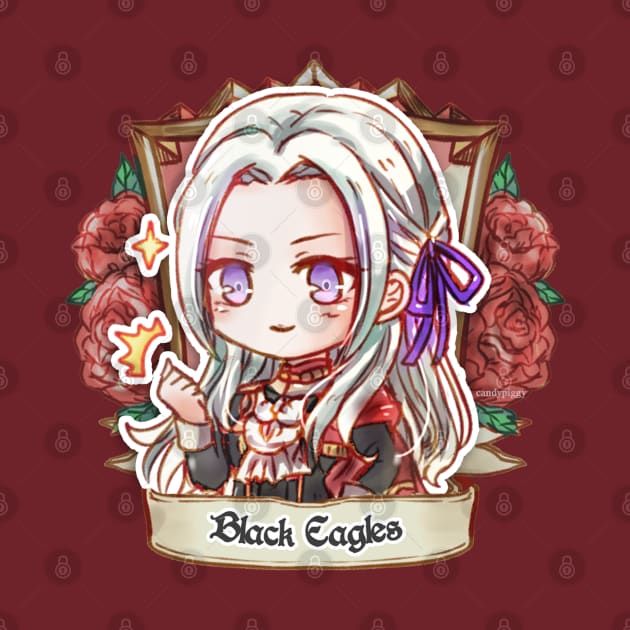 Edelgard of the Black Eagles! by candypiggy