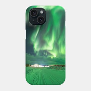 Rare Cinnamon Roll Aurora Borealis Phone Case