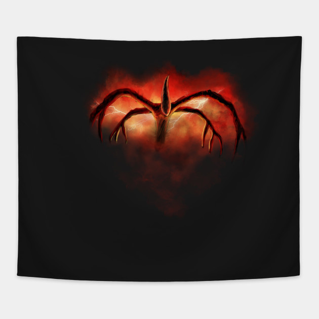 The Mind Flayer Stranger T Stranger Things Tapestry Teepublic Au
