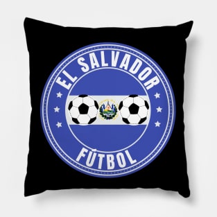 El Salvador Football Pillow