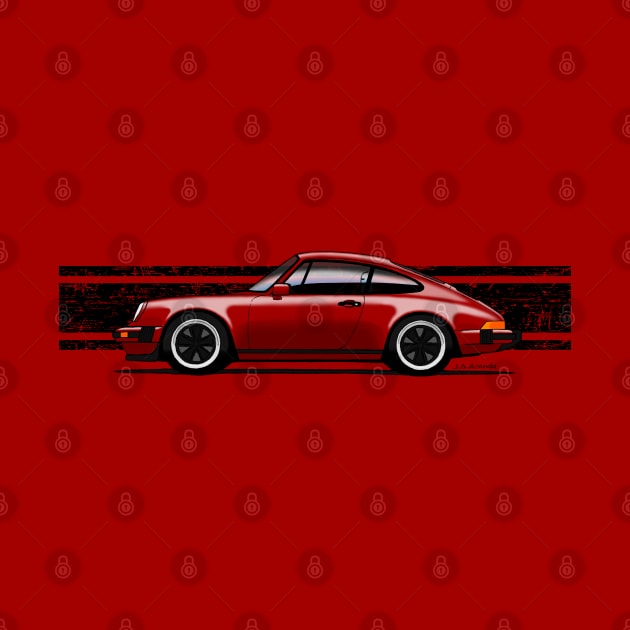 The iconic German sports car (for light backgrounds) by jaagdesign