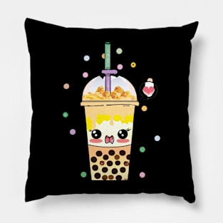 Boba tea Pillow