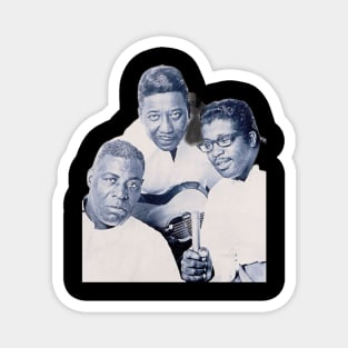 Muddy Waters, Howlin Wolf, Bo Diddly Magnet