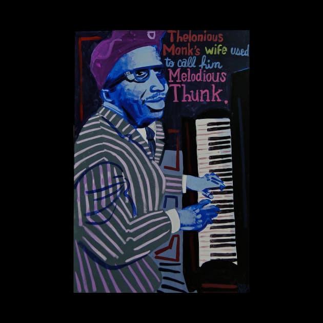 Thelonious Monk by SPINADELIC