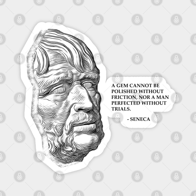 Seneca Quote I Magnet by NoMans