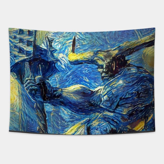 Dragon Age Inquisition The Iron Bull Starry Night Tapestry by Starry Night