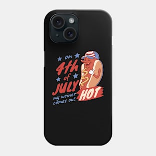 Fourth Of July HotDog Phone Case