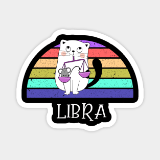 Cat Horoscope Libra Magnet