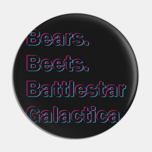 Mix bears, beets, battlestar galactica Pin