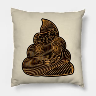 Royal Golden Poop Pillow