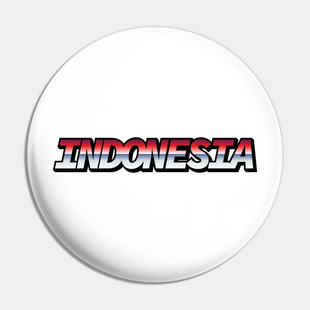 Indonesia Pin by Sthickers