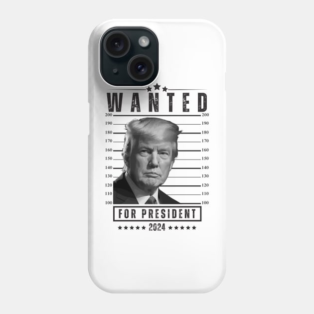 Trump Mugshot Phone Case by DewaJassin