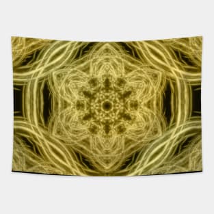 Elegant gold kaleidoscopes Tapestry