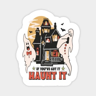 Ghost House Magnet