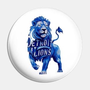 Detroit Lions Pin