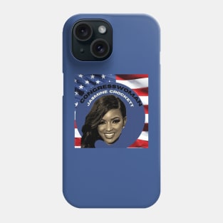 Congresswoman Jasmine Crockett Phone Case