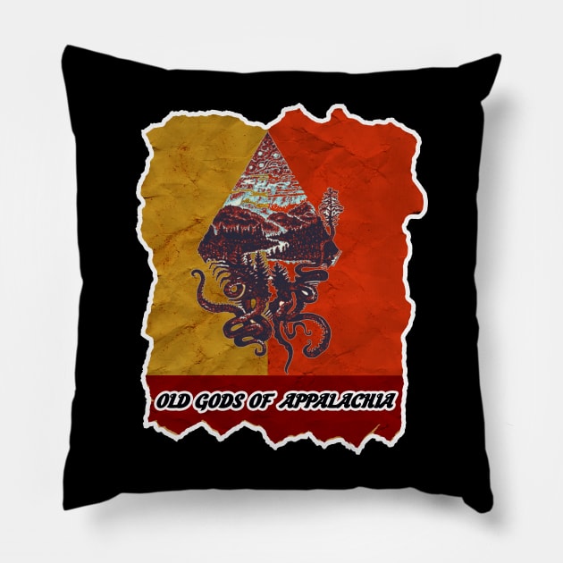 old gods of appalachia Pillow by edihidayatbanyumas