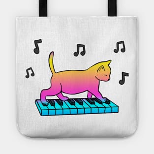 Piano Cat Tote