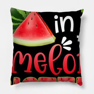 One In A Melon Watermelon sister T-shirt For Father_s Day Pillow