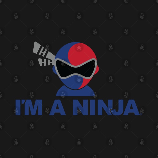 Korea x I'M A NINJA (on Black) by imaninja