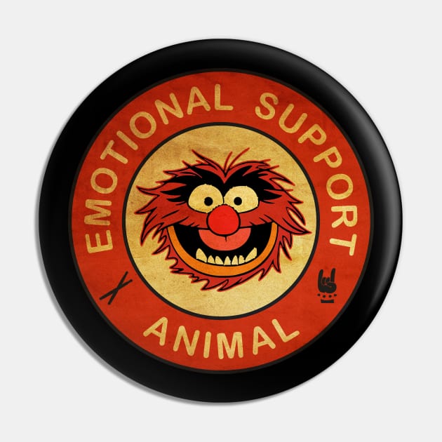 Animal Angry Vintage Pin by projeksambat