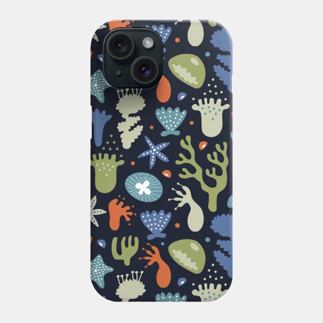 Coral Reefs Phone Case by Silmen