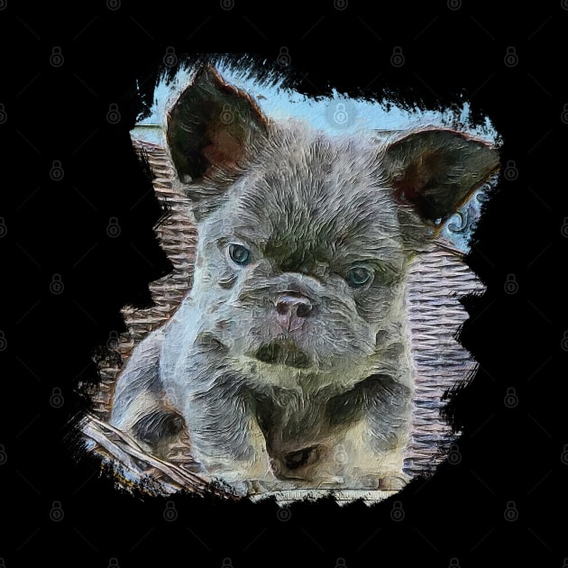 Cutie Frenchie Bulldog Puppy by Leon Star Shop