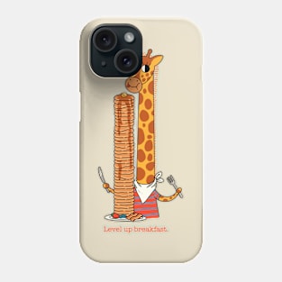 Level up breakfast Phone Case