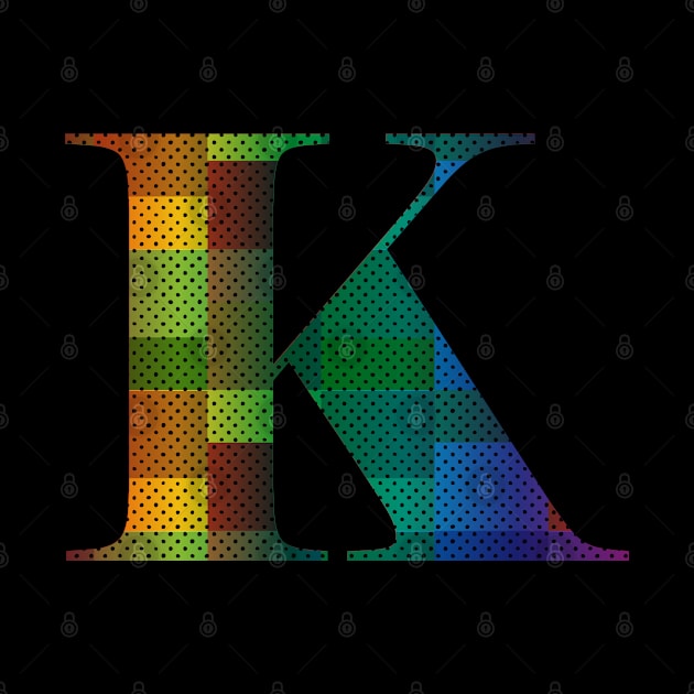 colorfull letter K by Rayrock76