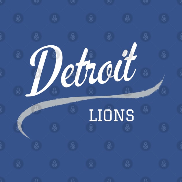 Lions Retro by CityTeeDesigns