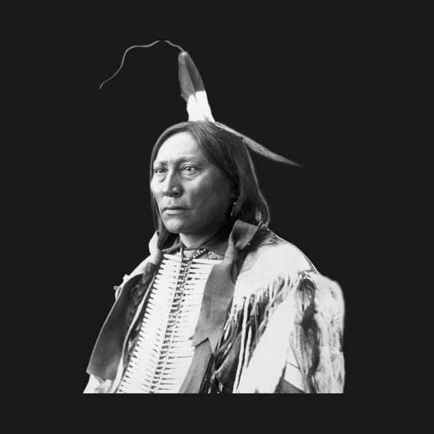 Chief Hollow Horn Bear Portrait - Circa 1898 by warishellstore