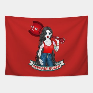 Scream Queen Tapestry