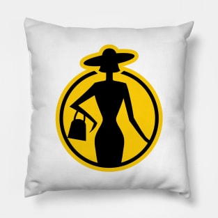 Santee Alley Street Art Design Logo Pillow