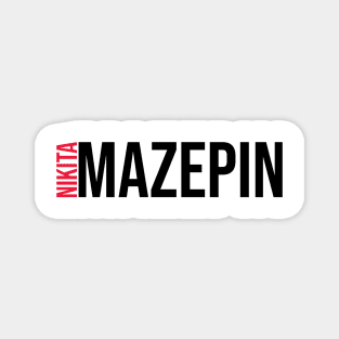 Nikita Mazepin Driver Name - 2022 Season Magnet